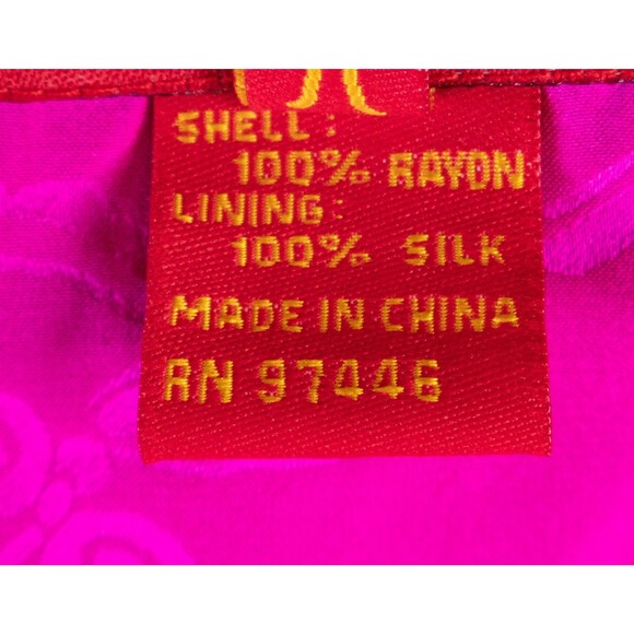 Shanghai Tang Men's Casual Shirt Jacket Coat Size 38 Blue Velvet Four Button EUC - Picture 11 of 14